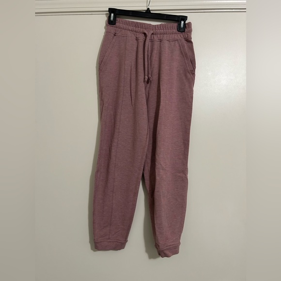 Lululemon Pink Jogger Sweatpants - Picture 1 of 2